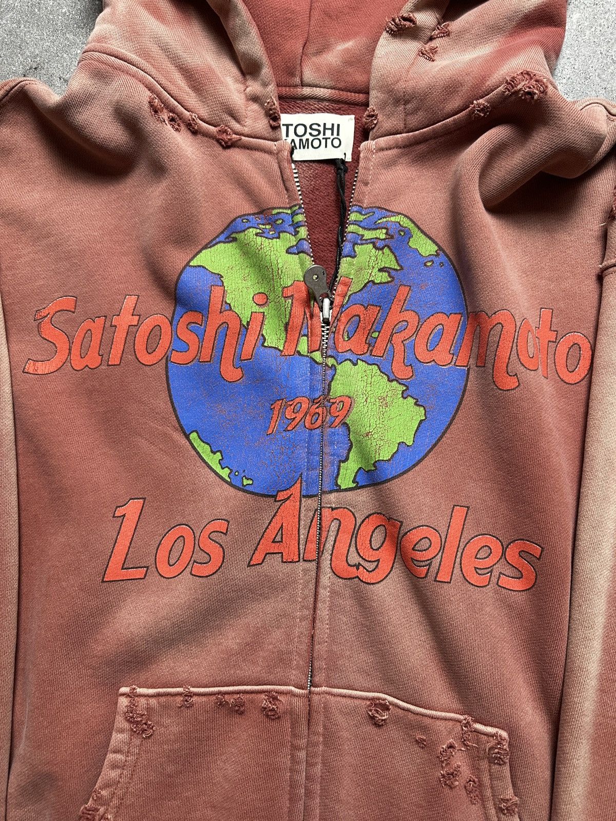 Satoshi Nakamoto Satoshi Nakamoto 1969 Rock Zip Hoodie Red Size US XXL / EU 58 / 5 - 2 Thumbnail