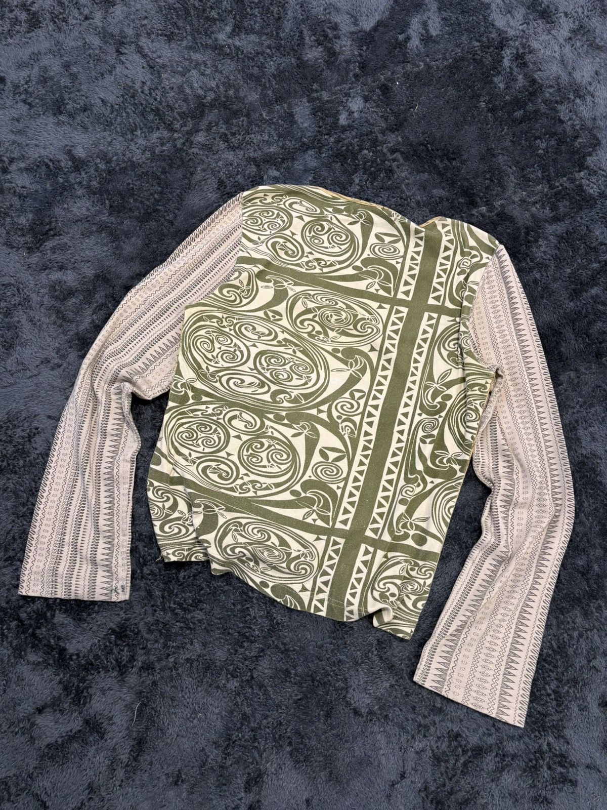 Hysteric Glamour Japan Vintage Floral Y2K LGB Style Longsleeve Size L / US 10 / IT 46 - 6 Thumbnail