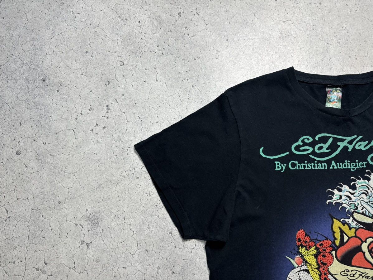 Ed Hardy Ed Hardy by Christian Audigier Big Logo T-Shirt Size XXL Size US XXL / EU 58 / 5 - 3 Thumbnail