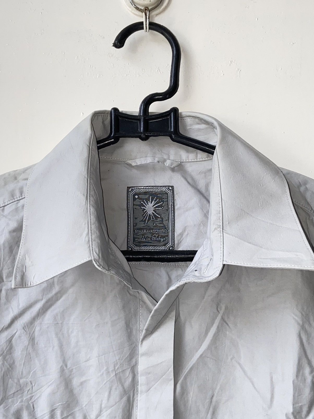 Maison MIHARA YASUHIRO MIHARAYA SUHIRO Grey Shirt Size US S / EU 44-46 / 1 - 13 Thumbnail