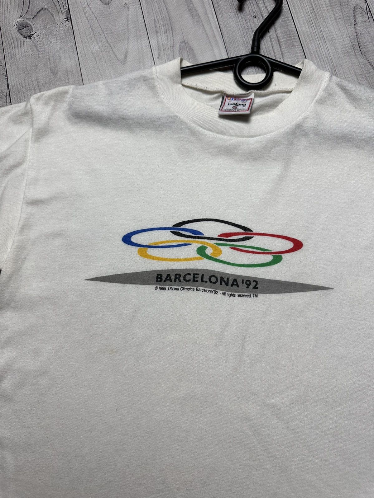 USA Olympics × Vintage Vintage Barcelona Olympic Games 1992 rare tee big logo S Size US S / EU 44-46 / 1 - 3 Thumbnail