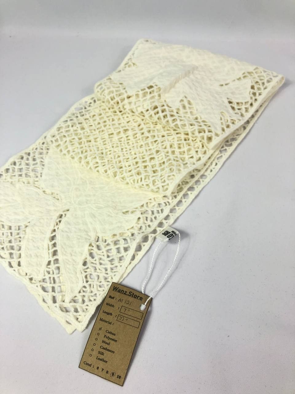 Hiroko Koshino Homme Hiroko Koshino Scarf Muffler Neckwear M121 Size ONE SIZE - 3 Thumbnail