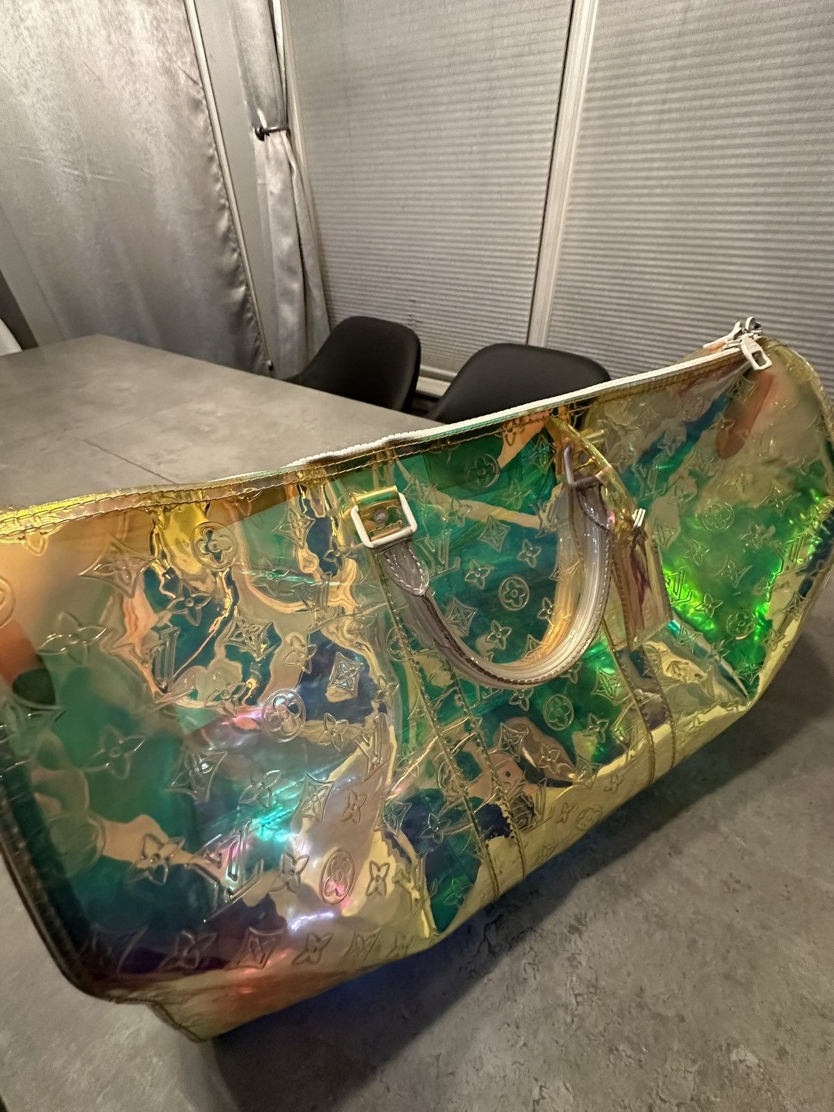 Louis Vuitton × Virgil Abloh Louis Vuitton Monogram Canvas Keepall 50 Size ONE SIZE - 2 Thumbnail
