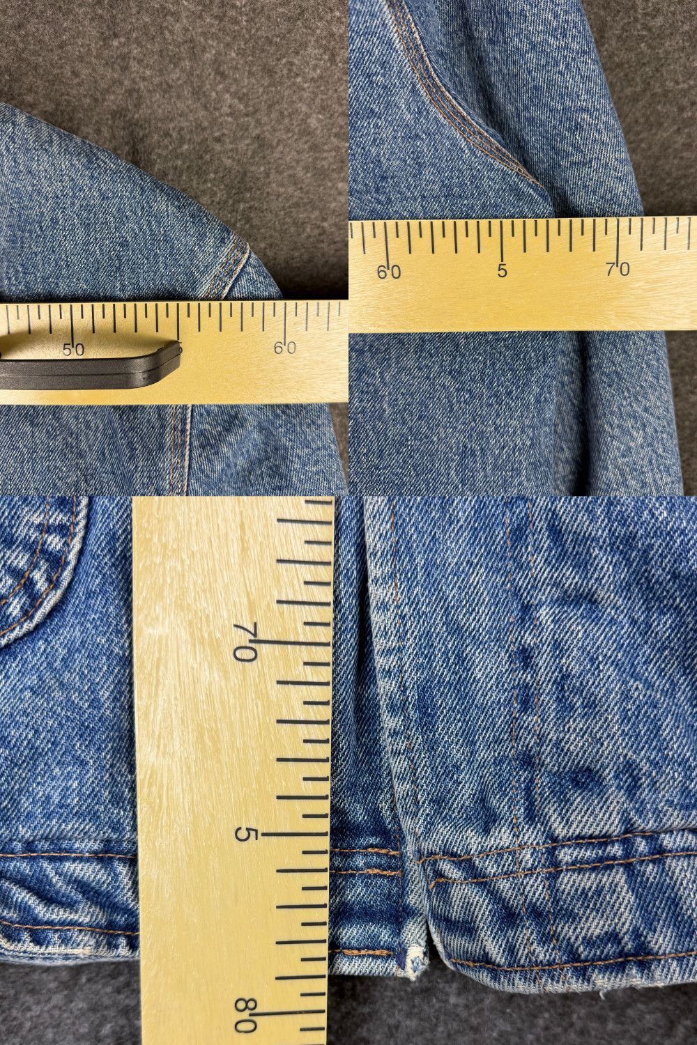Polo Ralph Lauren AW92 Polo Country Ralph Lauren USA Wool-Lined Denim Field Size US XL / EU 56 / 4 - 18 Thumbnail