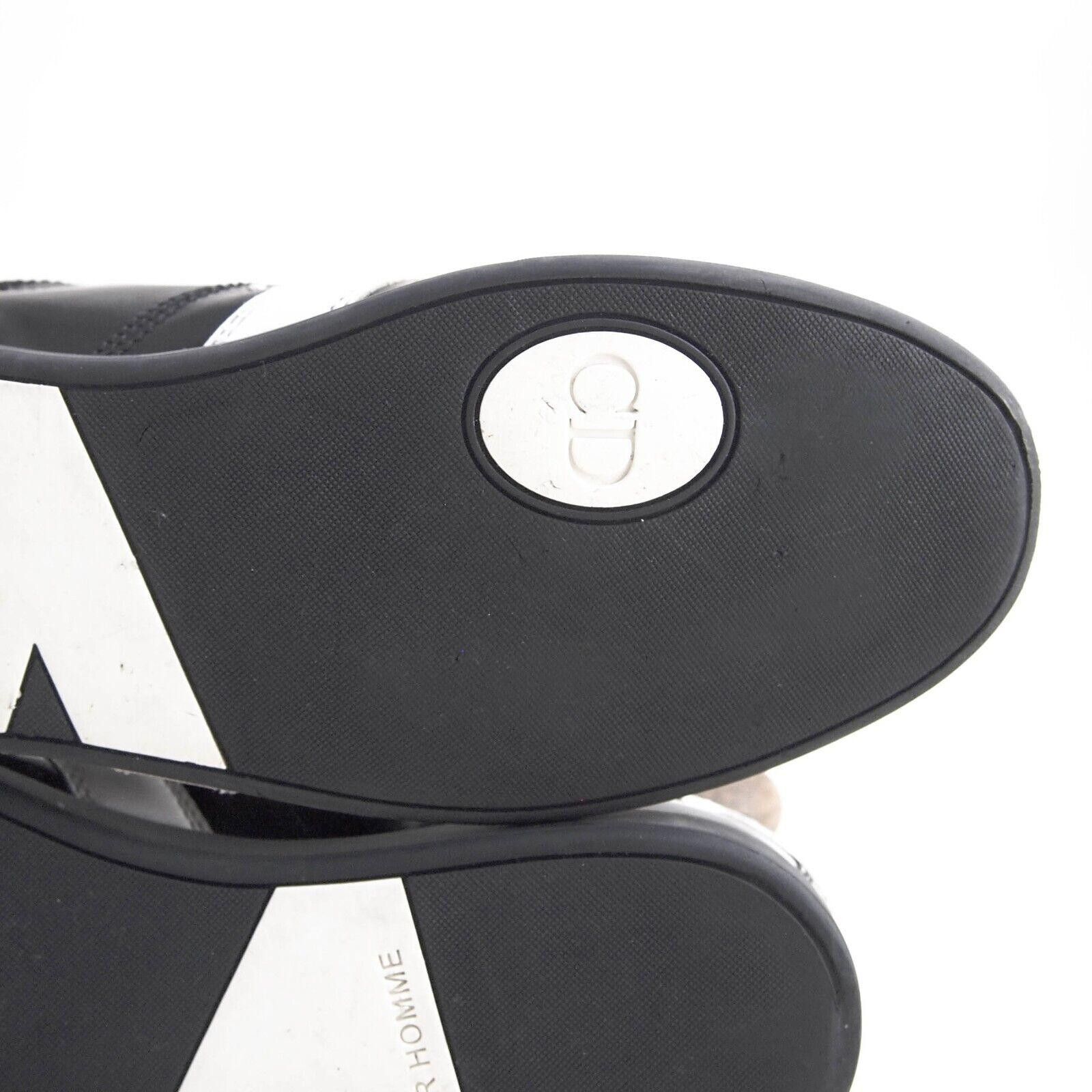 Dior Dior Homme Sneakers Black Leather Mens US 6.5 EU 39.5 Size US 6.5 / EU 39-40 - 10 Thumbnail