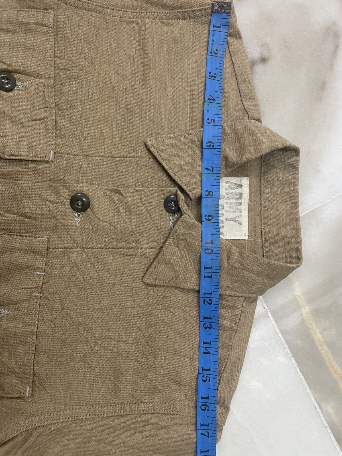 Designer × Japanese Brand × Vintage Vintage Army Japanese Brand Shirt Size US M / EU 48-50 / 2 - 11 Thumbnail