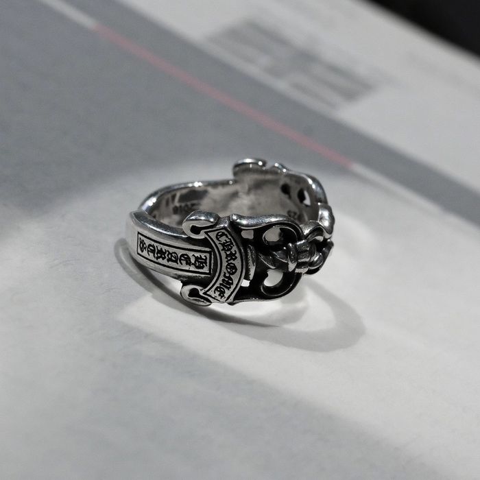 Chrome Hearts CHROME HEARTS DOUBLE DAGGER RING | Grailed