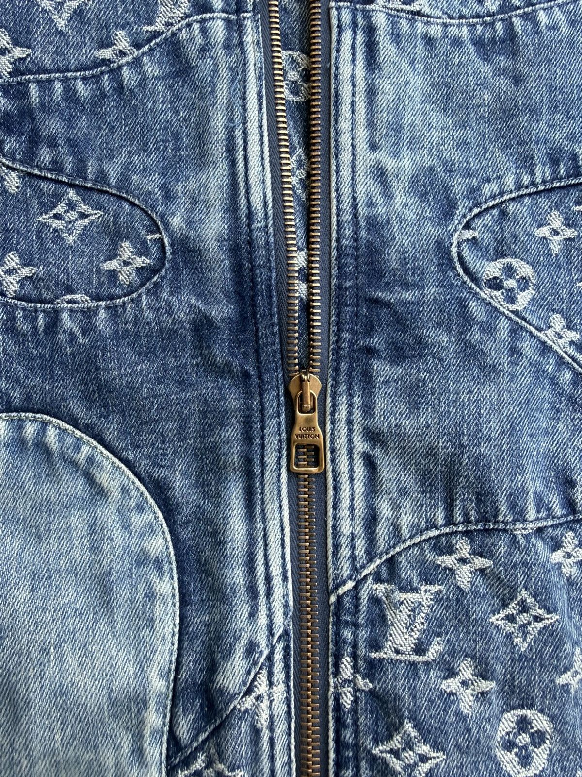 Louis Vuitton × Nigo LV NIGO Denim jacket Size US XL / EU 56 / 4 - 6 Thumbnail