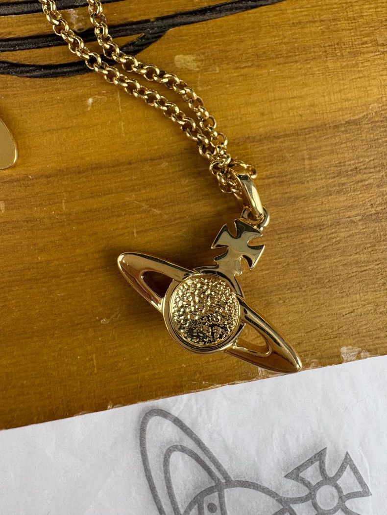 Vivienne Westwood Vivienne Westwood The Saturn necklace Size ONE SIZE - 4 Thumbnail