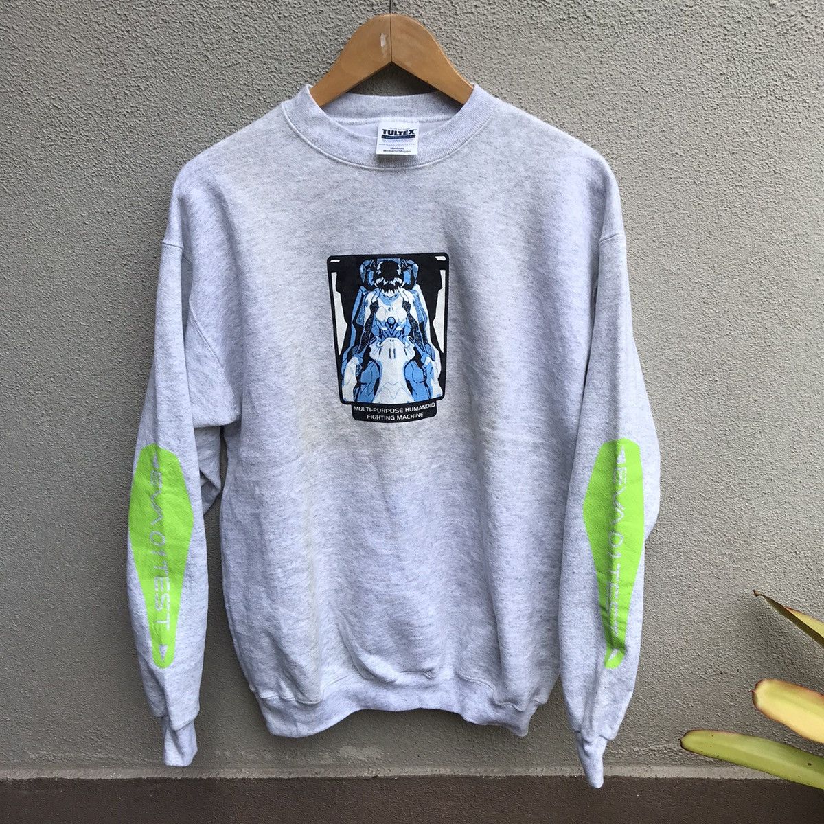 Anime Vintage 90s NEON GENESIS EVANGELION anime manga crewneck Size US M / EU 48-50 / 2 - 1 Thumbnail