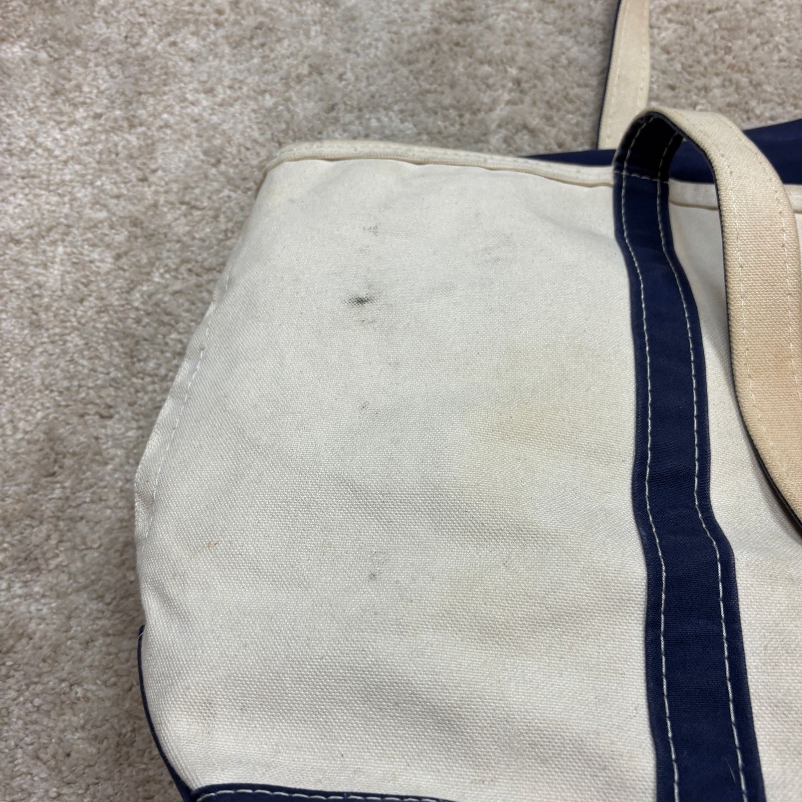 L.L. Bean × Vintage Vintage LL Bean Boat and Tote Embroidered Zip Top Bag 23x10 Size ONE SIZE - 13 Thumbnail