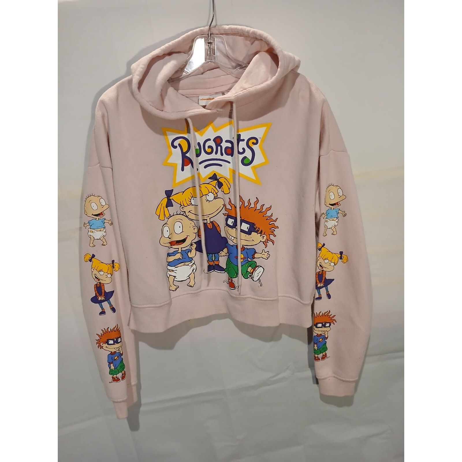 Nickelodeon Nickelodeon Rugrats (Small) Pink Pullover Hoodie Sweatshirt Size US S / EU 44-46 / 1 - 4 Thumbnail