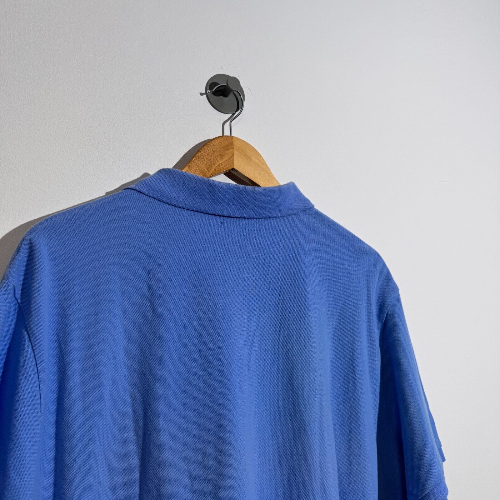 Ralph Lauren × Vintage Vintage Ralph Lauren Unisex Blue Cotton Polo Shirt Size XXL Size US XXL / EU 58 / 5 - 12 Thumbnail