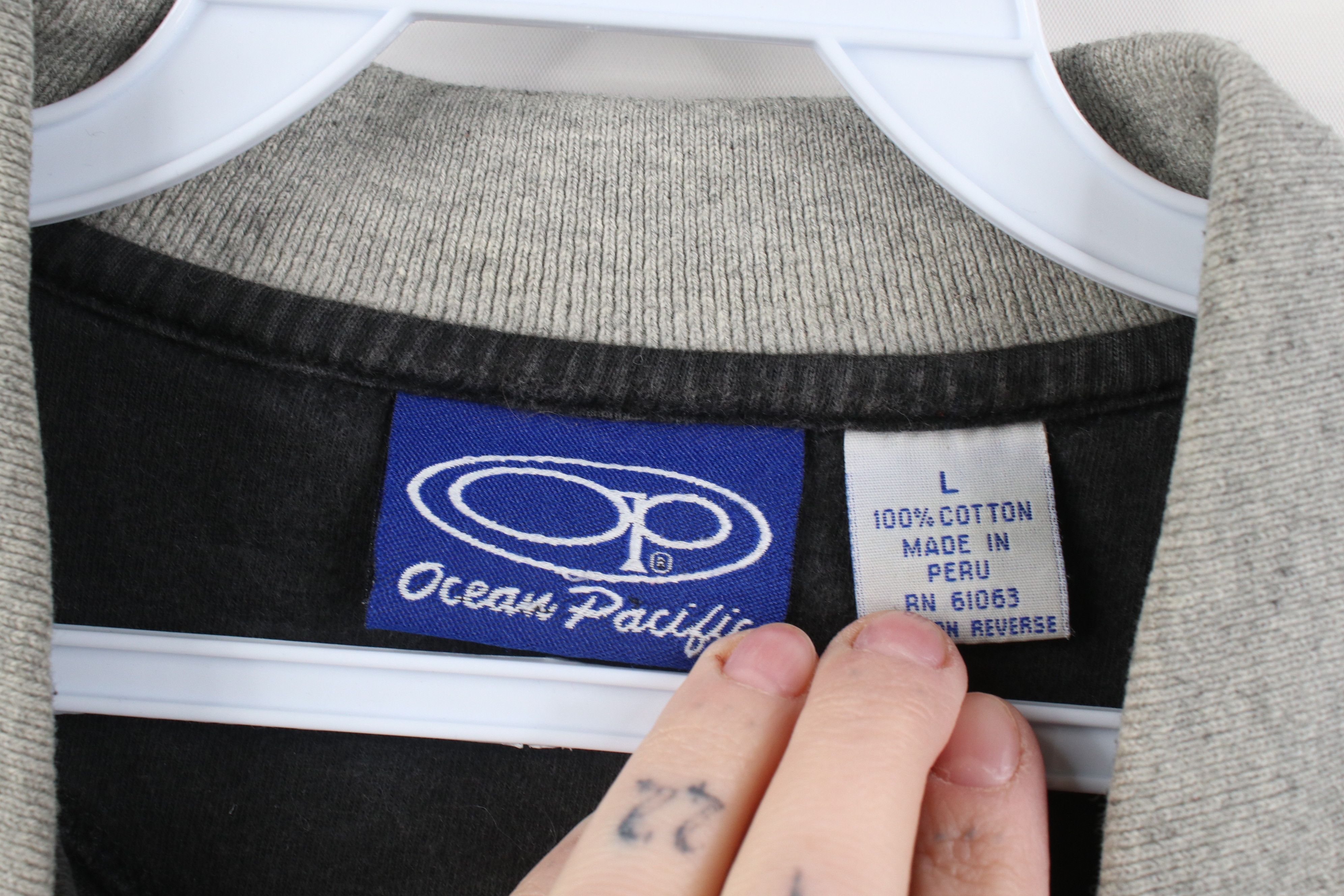 Ocean Pacific Vintage 90s Ocean Pacific OP Surfing Half Zip Polo Shirt Size US L / EU 52-54 / 3 - 6 Thumbnail
