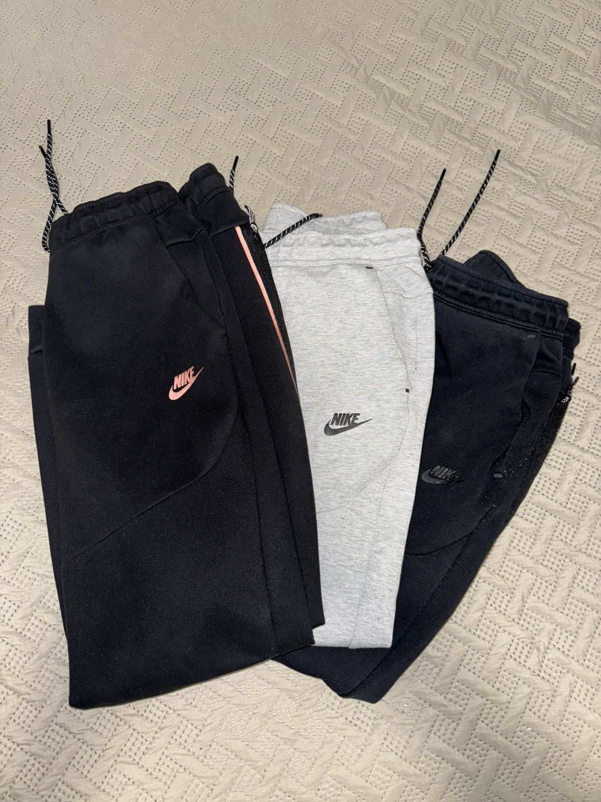 Nike vintage tech cotton hot jogger sweat pants used size L