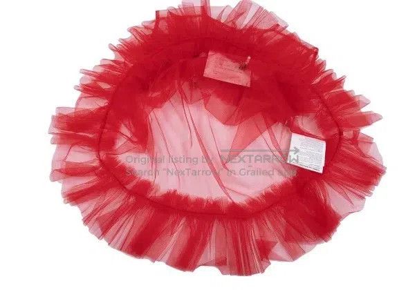 Comme des Garcons Comme Des Garcons Red vintage sheer top Size M / US 6-8 / IT 42-44 - 8 Thumbnail