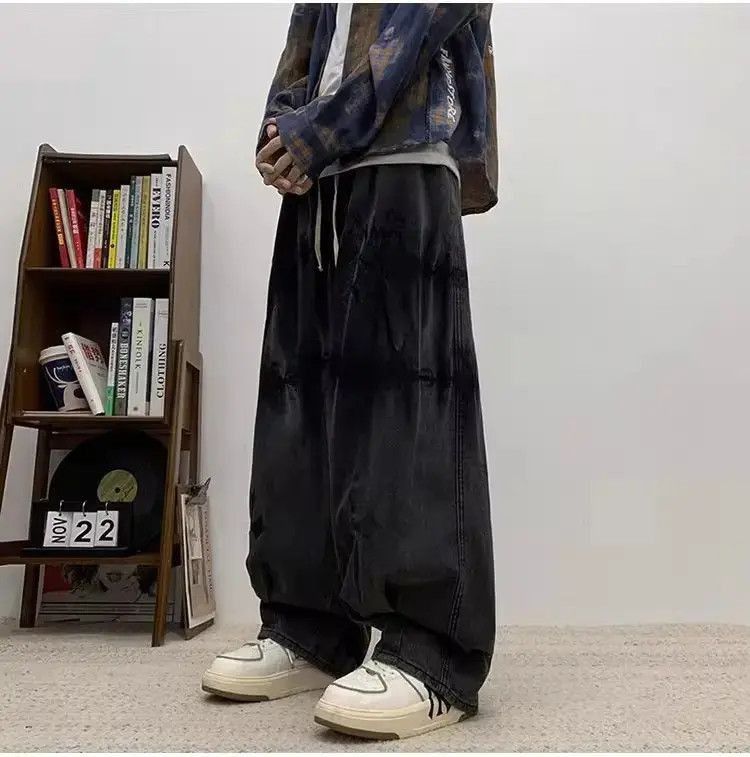 Japanese Brand Casual hip-hop tie dye jeans Size US 32 / EU 48 - 2 Thumbnail