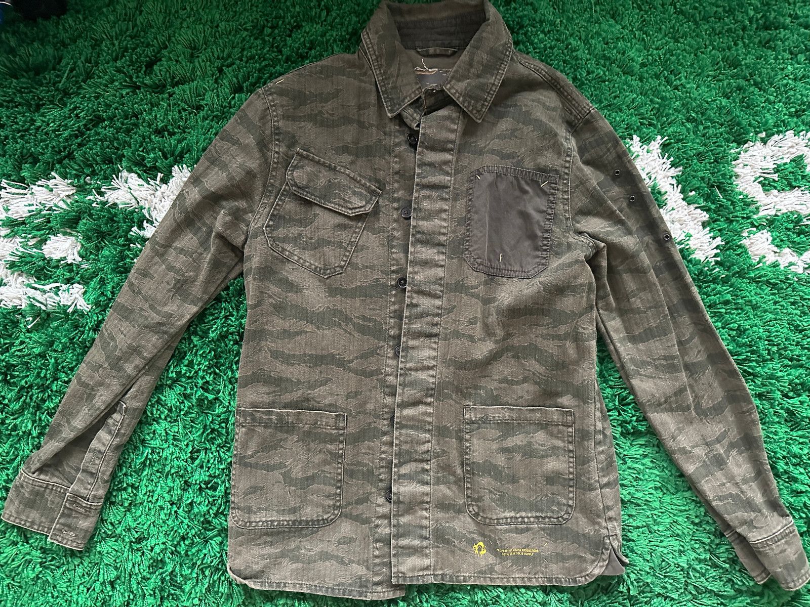 KOJIMA GENES × Playstation × Sony RARE Official Metal Gear Solid - Camo Shirt Jacket Size US M / EU 48-50 / 2 - 1 Thumbnail