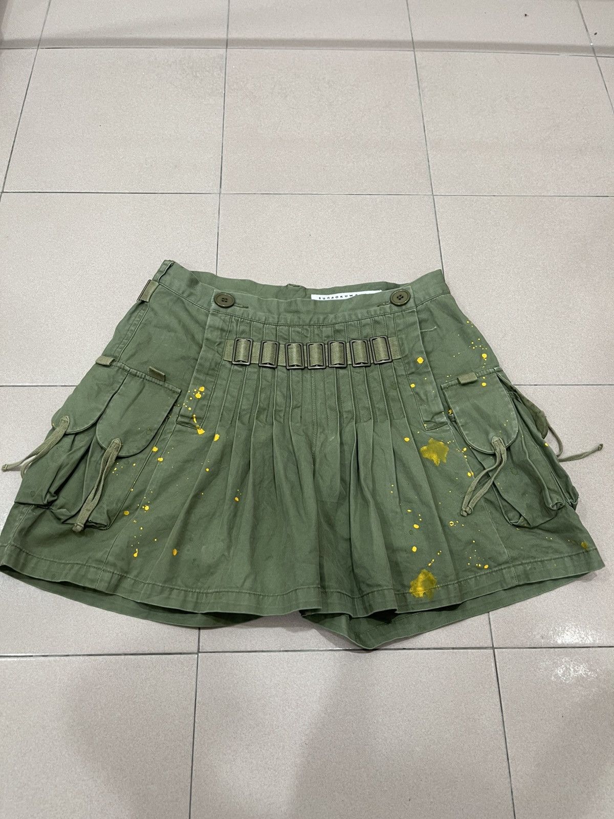 Sunao Kuwahara Issey Miyake by Sunaokuwahara Military Skrit Size 30" / US 8 / IT 44 - 7 Thumbnail
