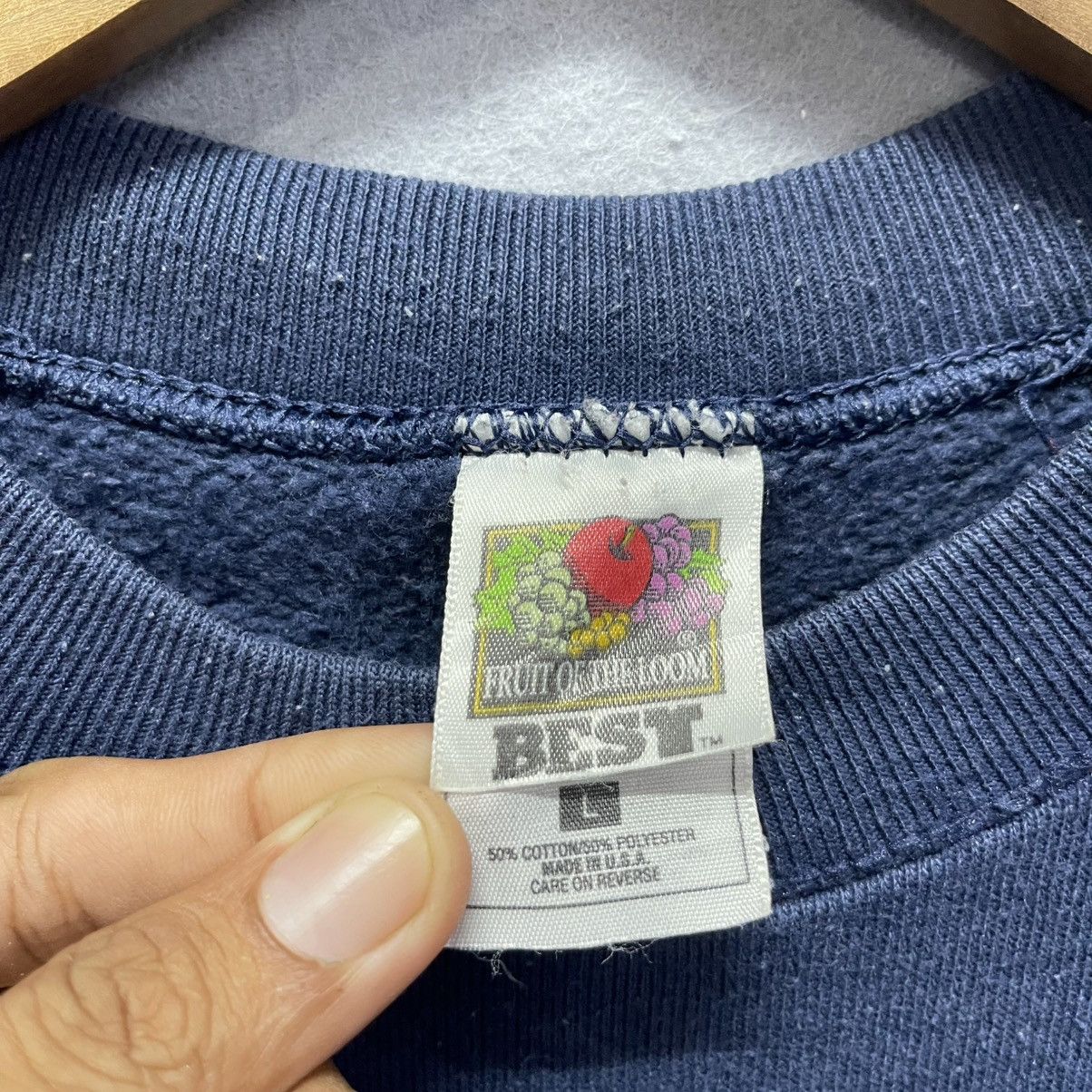 Fruit Of The Loom Vintage 1990s Fruit of the Loom “Best” Crewneck Sweatshirt Size US L / EU 52-54 / 3 - 6 Thumbnail