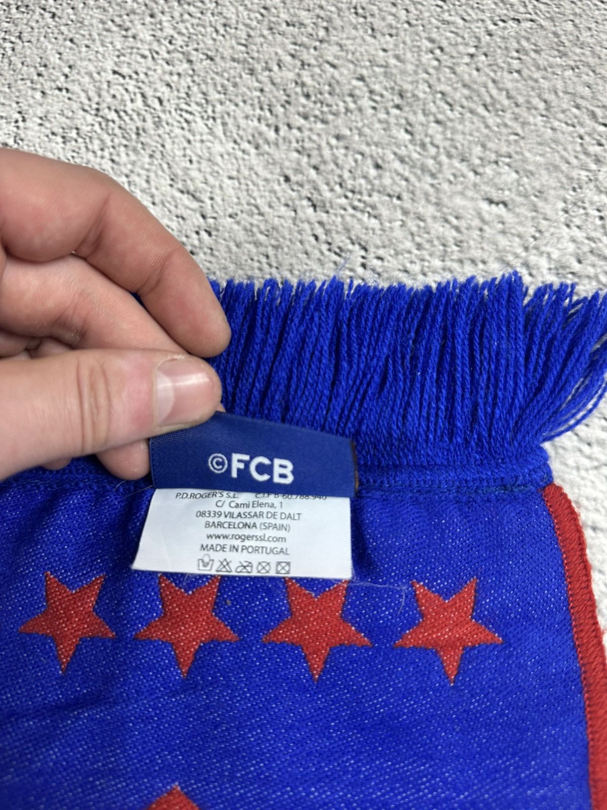 Other Vintage FC Barcelona Scarves Soccer Jersey Football Blockcor Size ONE SIZE - 10 Thumbnail