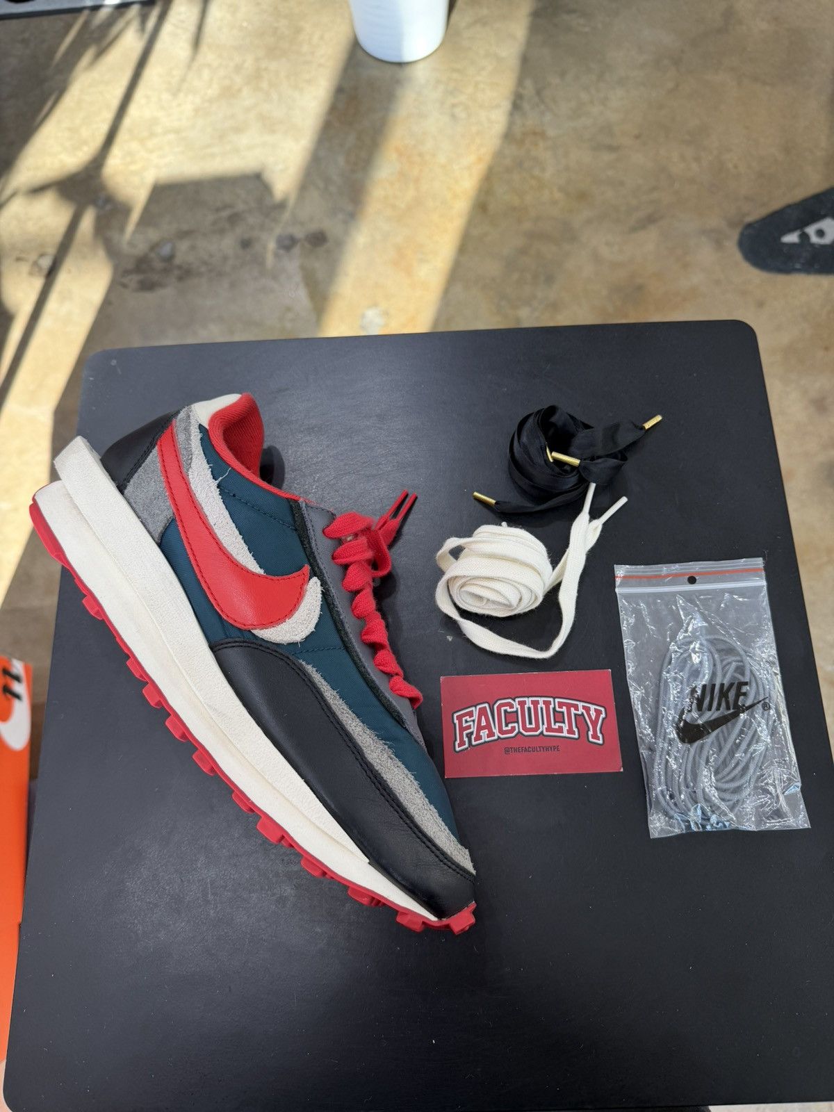 Nike Nike LD Sacai Undercover Waffle University Red Size 9.5 Size US 9.5 / EU 42-43 - 11 Thumbnail