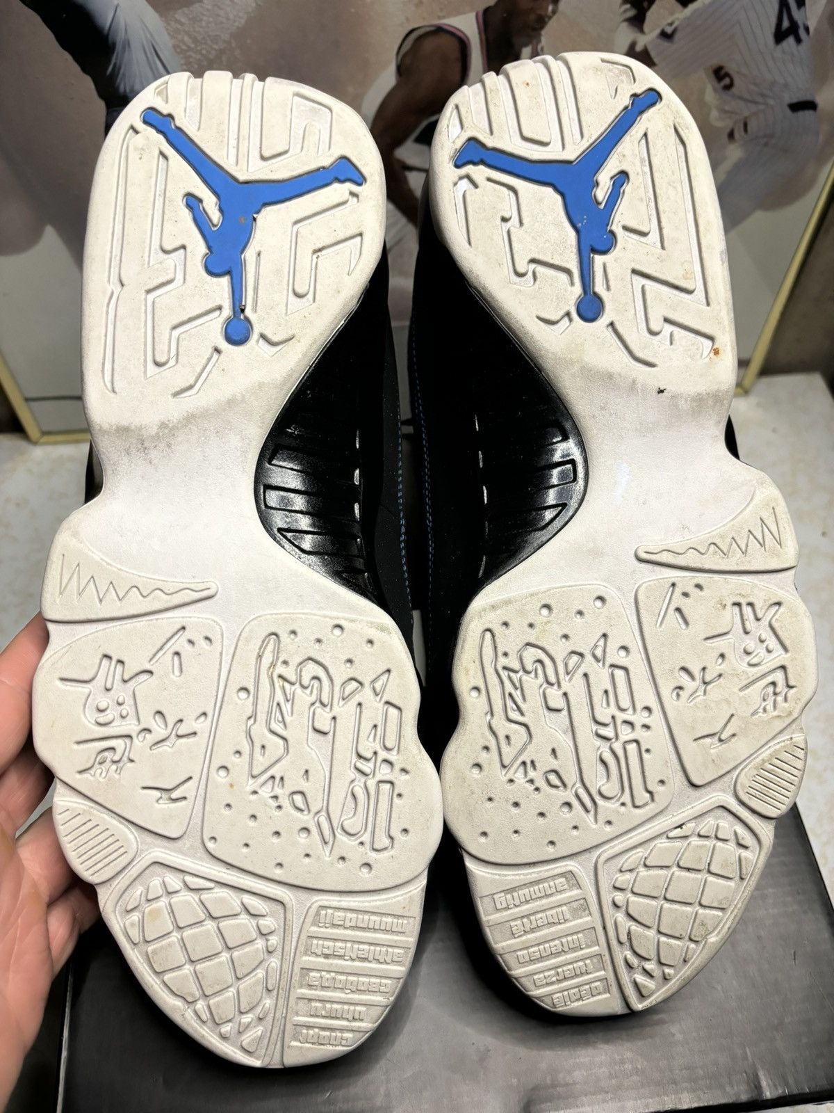 Jordan Brand Air Jordan 9 Retro OG photo blue Size US 12 / EU 45 - 5 Thumbnail