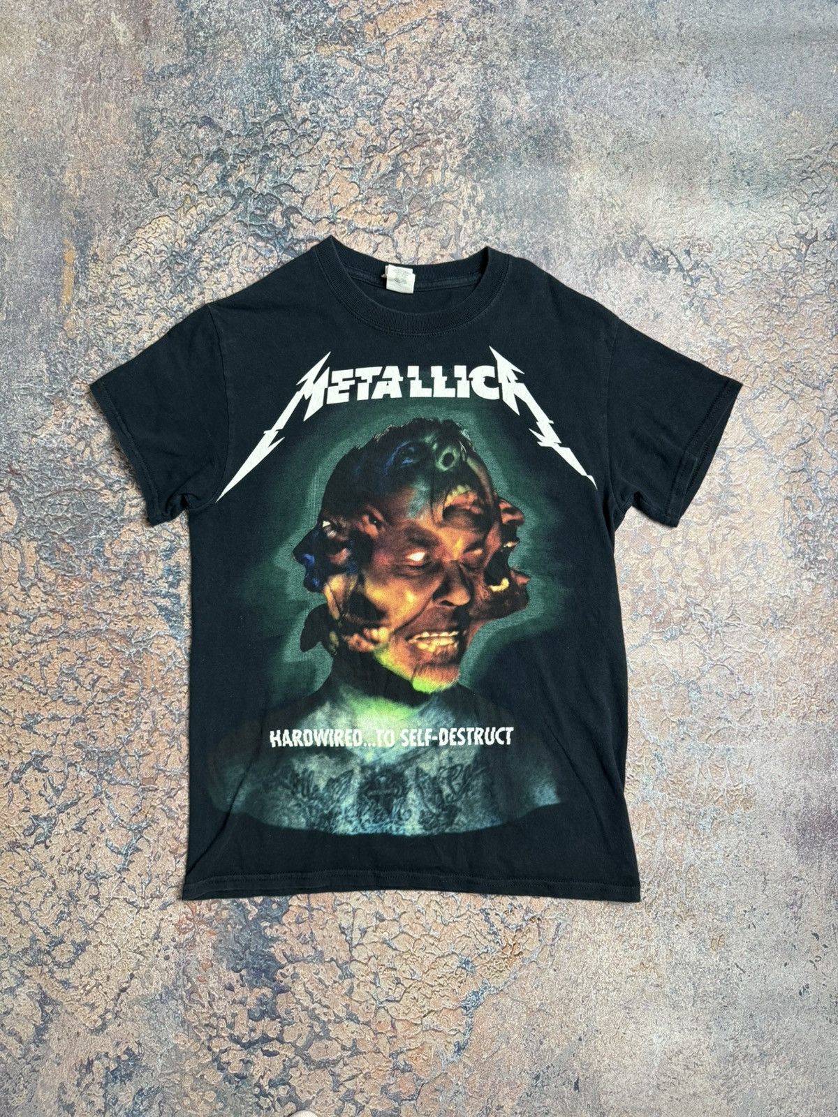 Metallica × Vintage VERY RARE METALLICA HARDWIRED TO SELF DESTRUCT WORL TOUR 90s Size US S / EU 44-46 / 1 - 1 Thumbnail