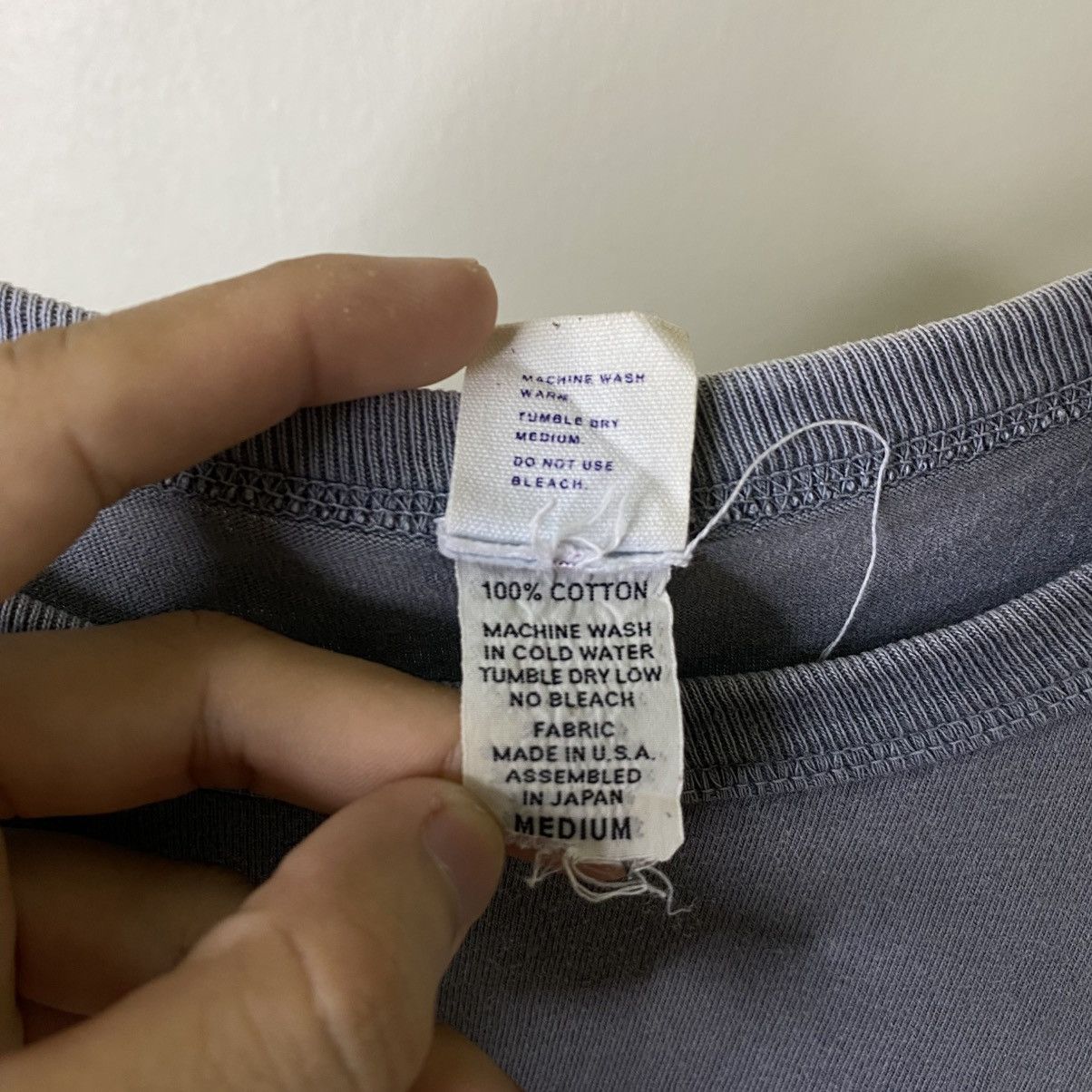 Denime Denime Japan Washed Blue Blank T Shirt Made in Japan Size US M / EU 48-50 / 2 - 4 Thumbnail