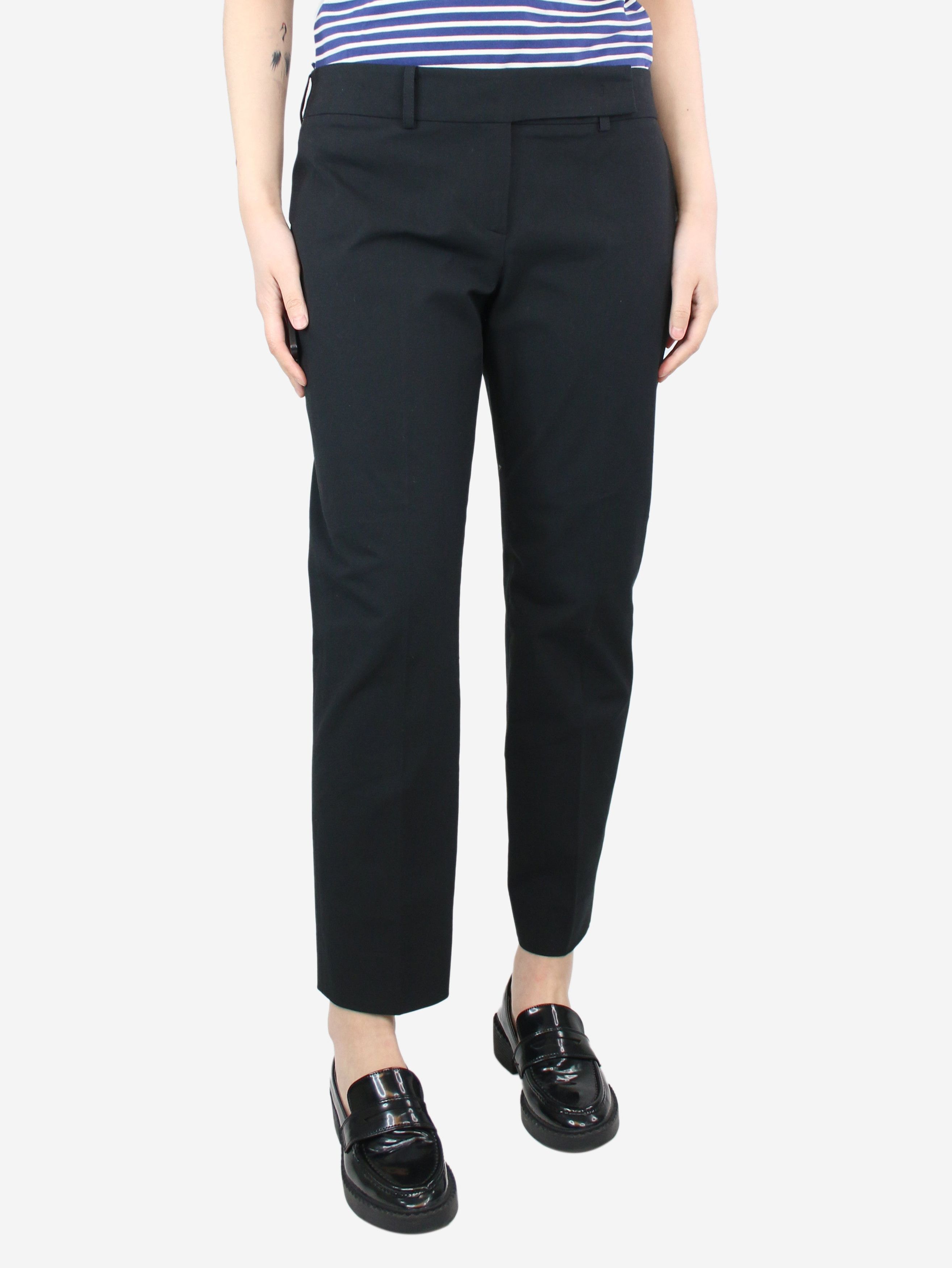 image of Piazza Sempione Black Tailored Trousers - Size Uk 14, Women's