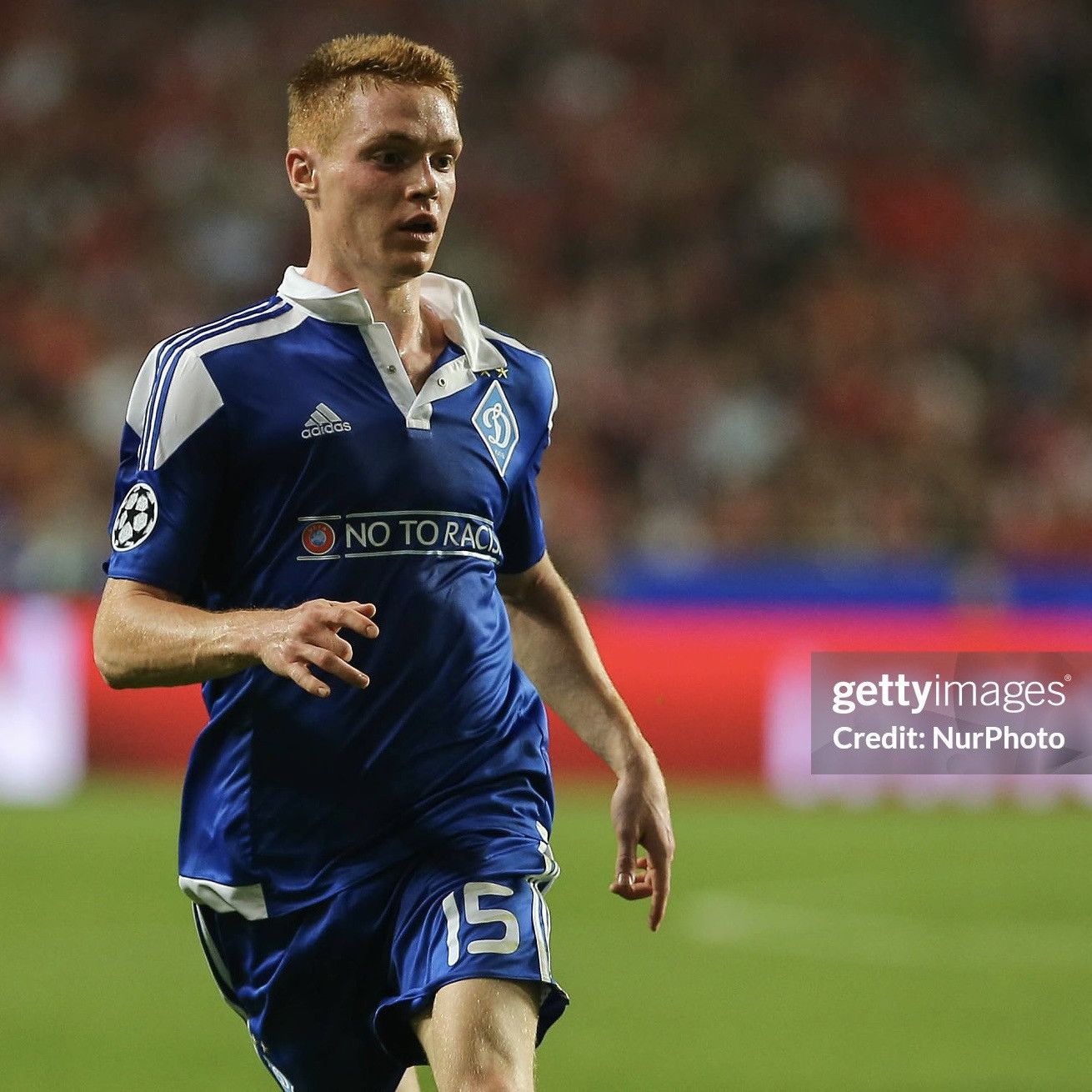 Adidas 2015 2016 GAME ISSUE Dynamo Kyiv Tsygankov Adidas Kit Jersey Size US S / EU 44-46 / 1 - 2 Thumbnail