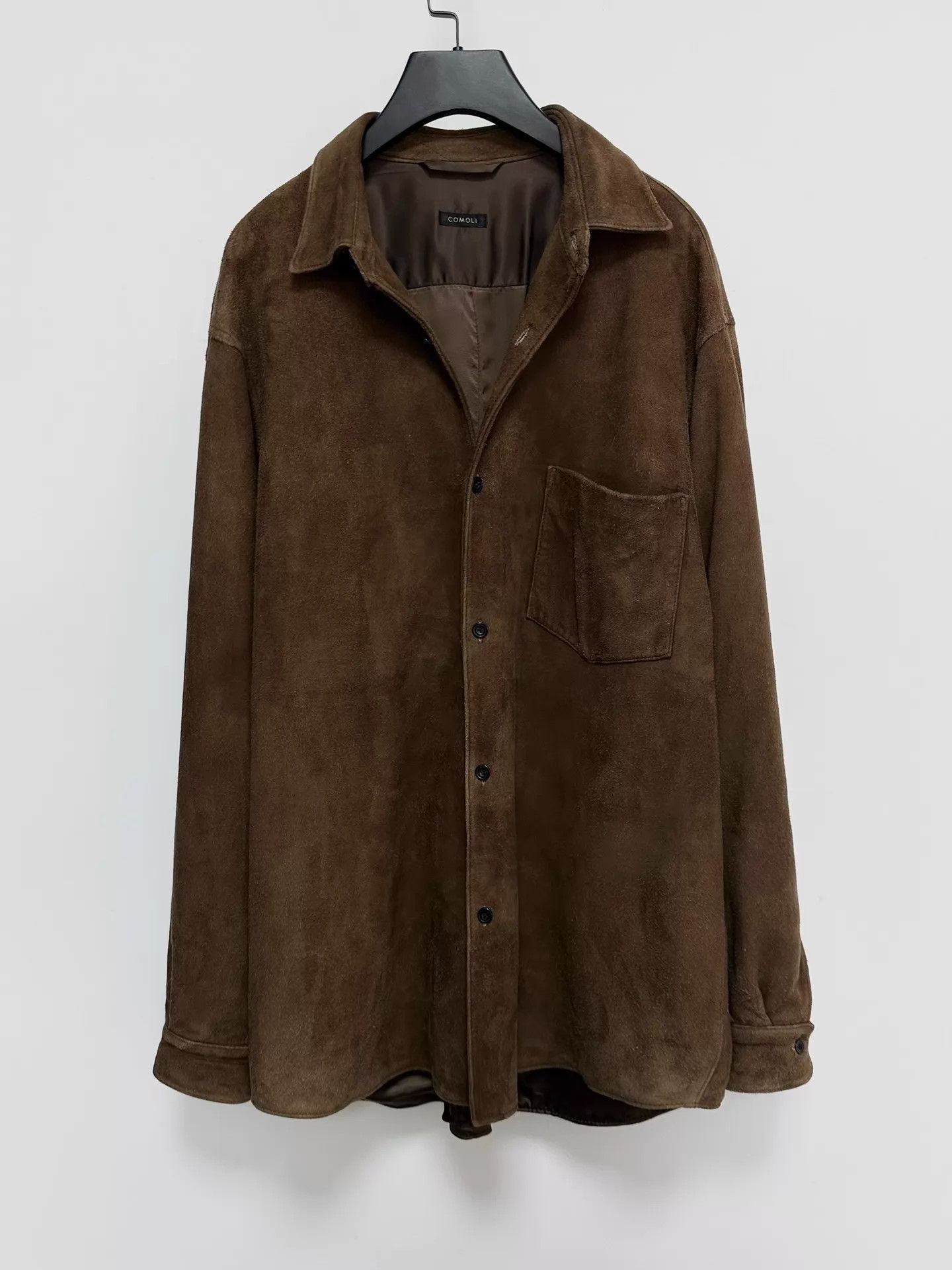 Other comoli deep brown deer leather oversized shirt Size US M / EU 48-50 / 2 - 2 Thumbnail