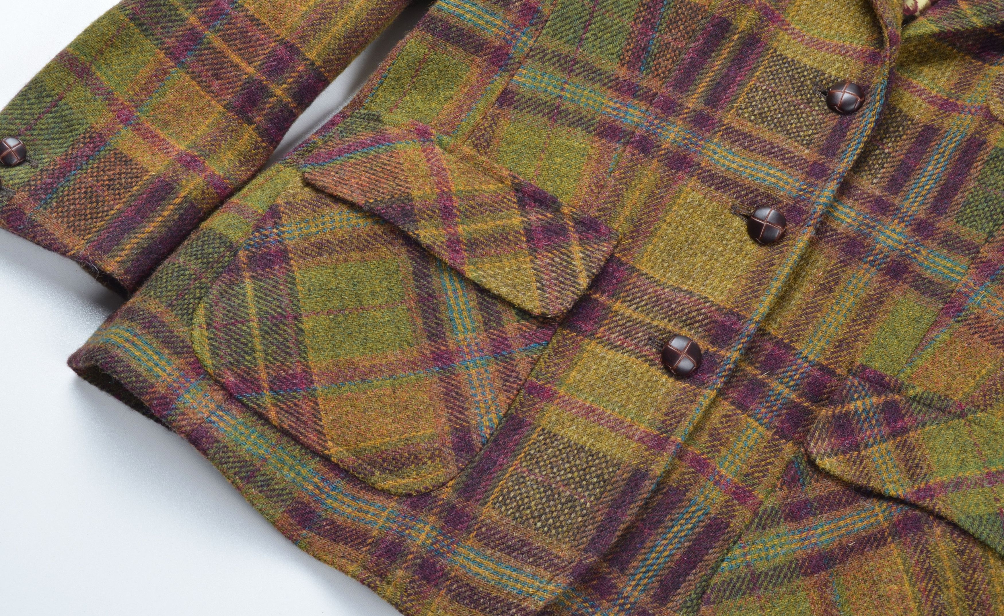 Barbour Barbour Plaid Tweed Pure Wool Multicolor Allanton Jacket Size M / US 6-8 / IT 42-44 - 7 Thumbnail