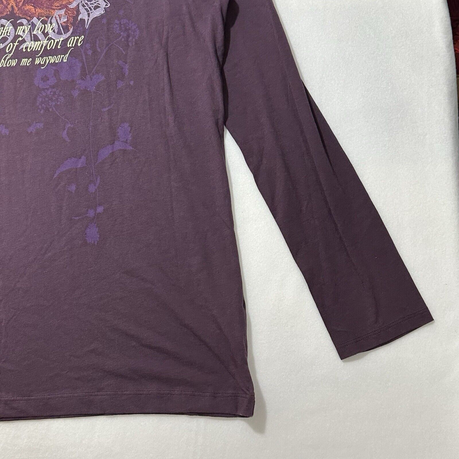 Old Navy Vintage Y2K Old Navy XXL Purple Long Sleeve Graphic T Shirt Size XXL / US 16-18 / IT 52-54 - 7 Thumbnail