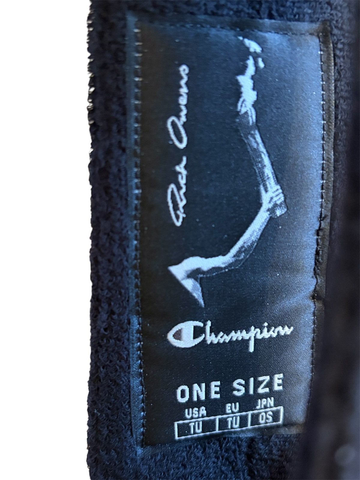 Rick Owens Rick Owens x Champion Headband Size ONE SIZE - 4 Thumbnail