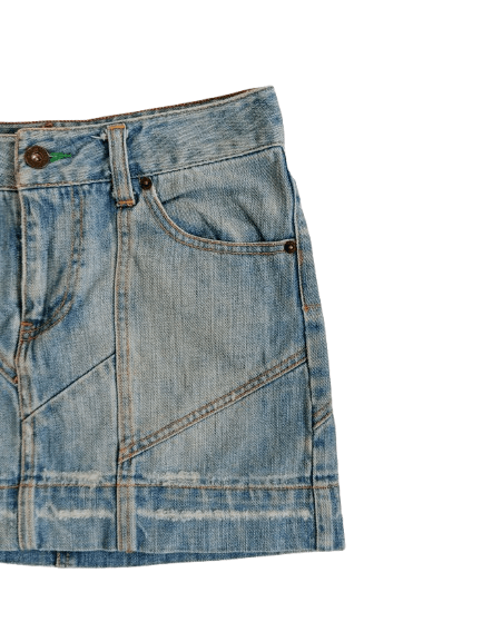 Tommy Hilfiger Tommy Jean's Mini Skirt Tommy Girl Size 28" / US 6 / IT 42 - 3 Thumbnail