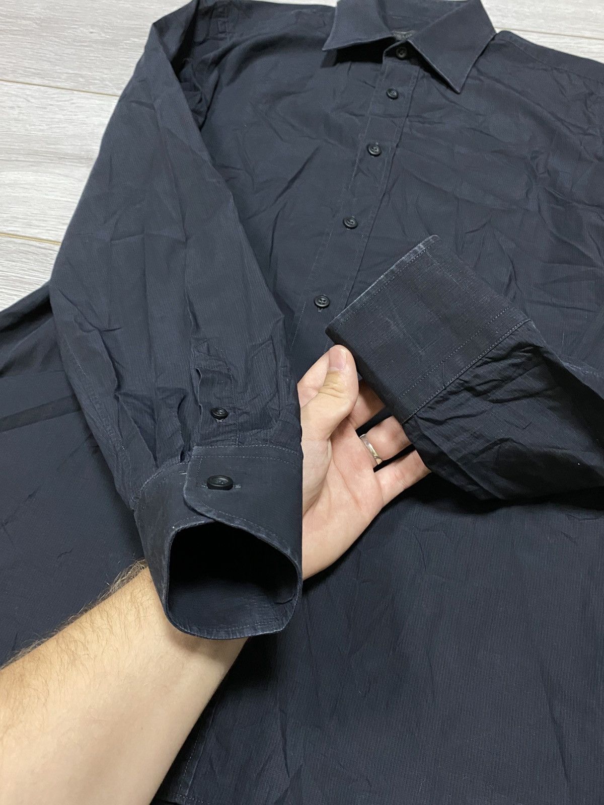 Prada Prada milano vintage shirt buttons Size US M / EU 48-50 / 2 - 11 Thumbnail