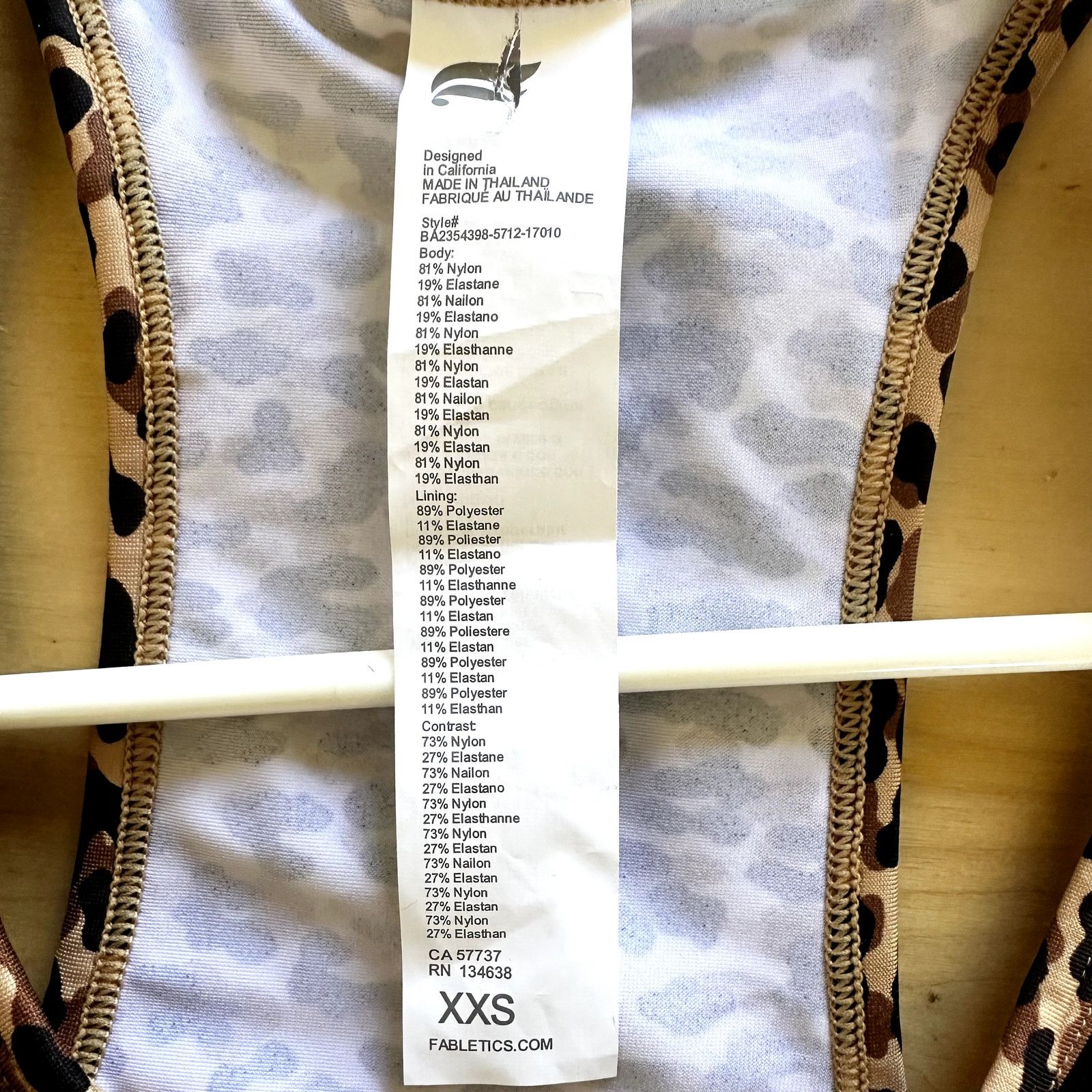 Fabletics Fabletics Define PowerHold Ultra HW Set 7/8 Legging Bra Size 28" / US 6 / IT 42 - 4 Thumbnail