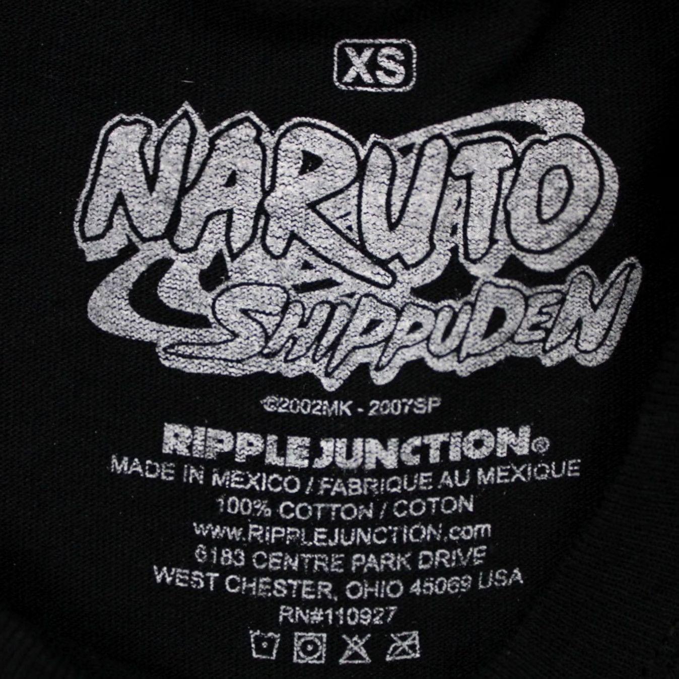 Ripple Junction Ripple Junction Naruto Shippuden Shirt Mens XS Black L/S Cotton Graphic Print 100% Cotton Anime Ichiraku Ramen Mens XS BlackUpdate Size US XS / EU 42 / 0 - 7 Thumbnail