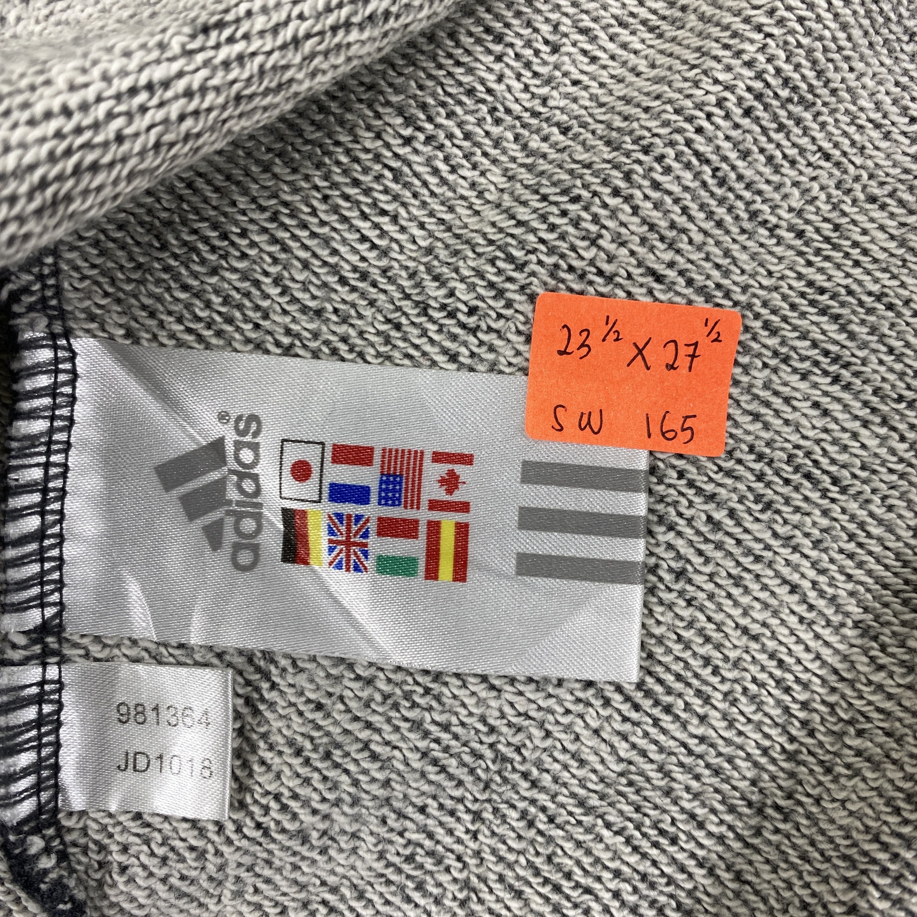 Vintage vintage Adidas Grey Sweatshirt -SW165 Size US M / EU 48-50 / 2 - 9 Thumbnail
