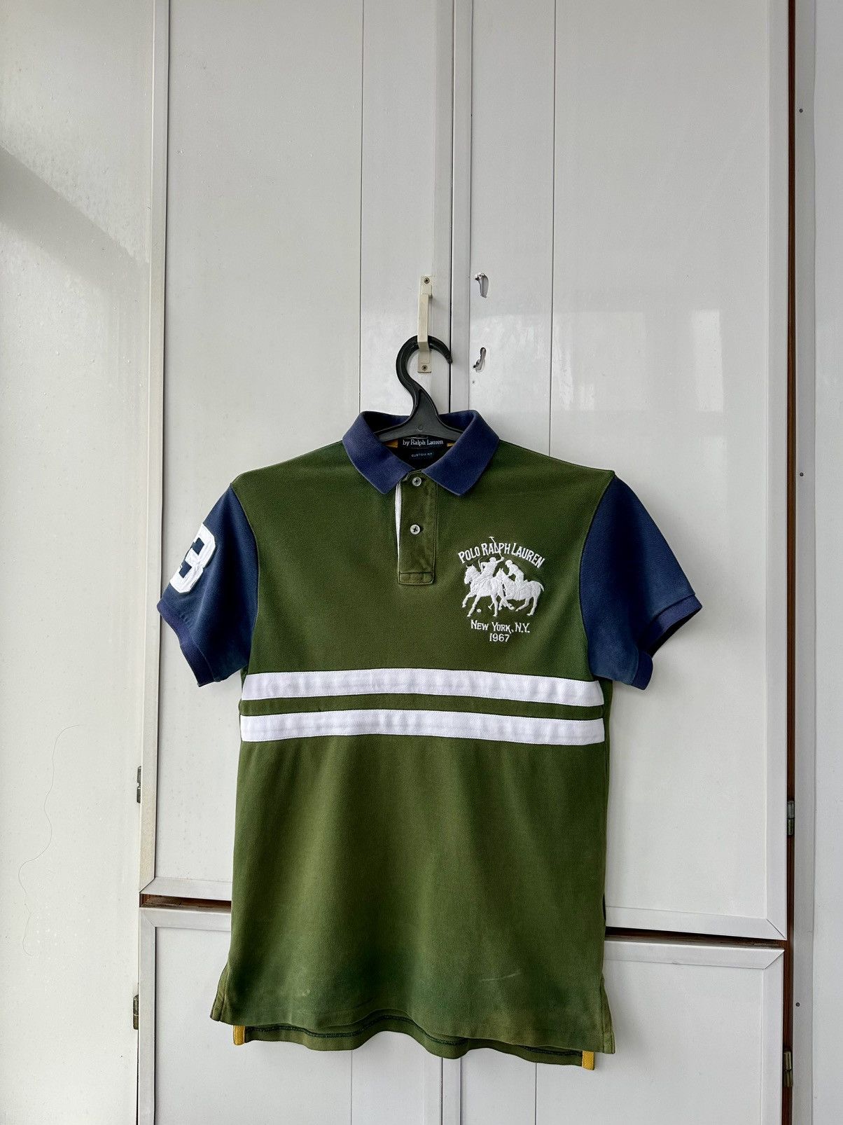 Polo Ralph Lauren Vintage Polo Ralph Lauren Green Polos Big Logo Size US S / EU 44-46 / 1 - 2 Thumbnail