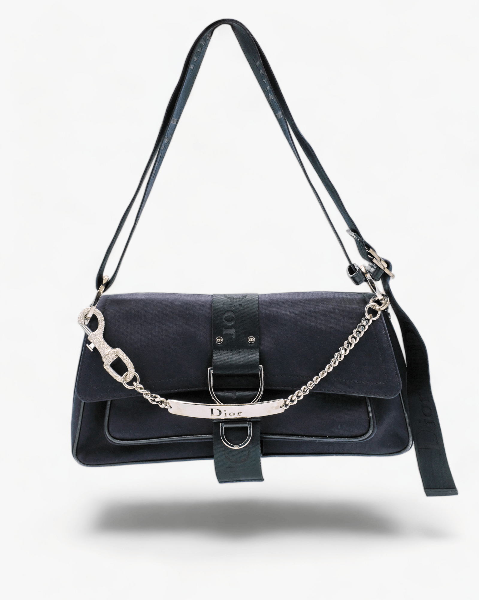 Dior Dior Hardcore Black Satin Size ONE SIZE - 8 Thumbnail