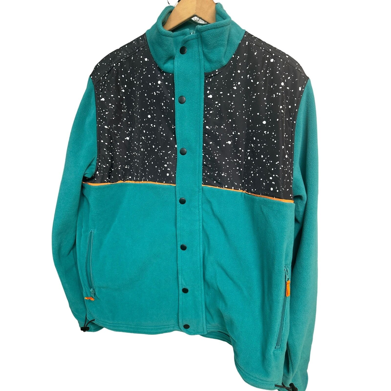 Foot Locker Melody Ehsani Button Up Fleece Jacket - Size S - NEW Size S / US 4 / IT 40 - 1 Thumbnail