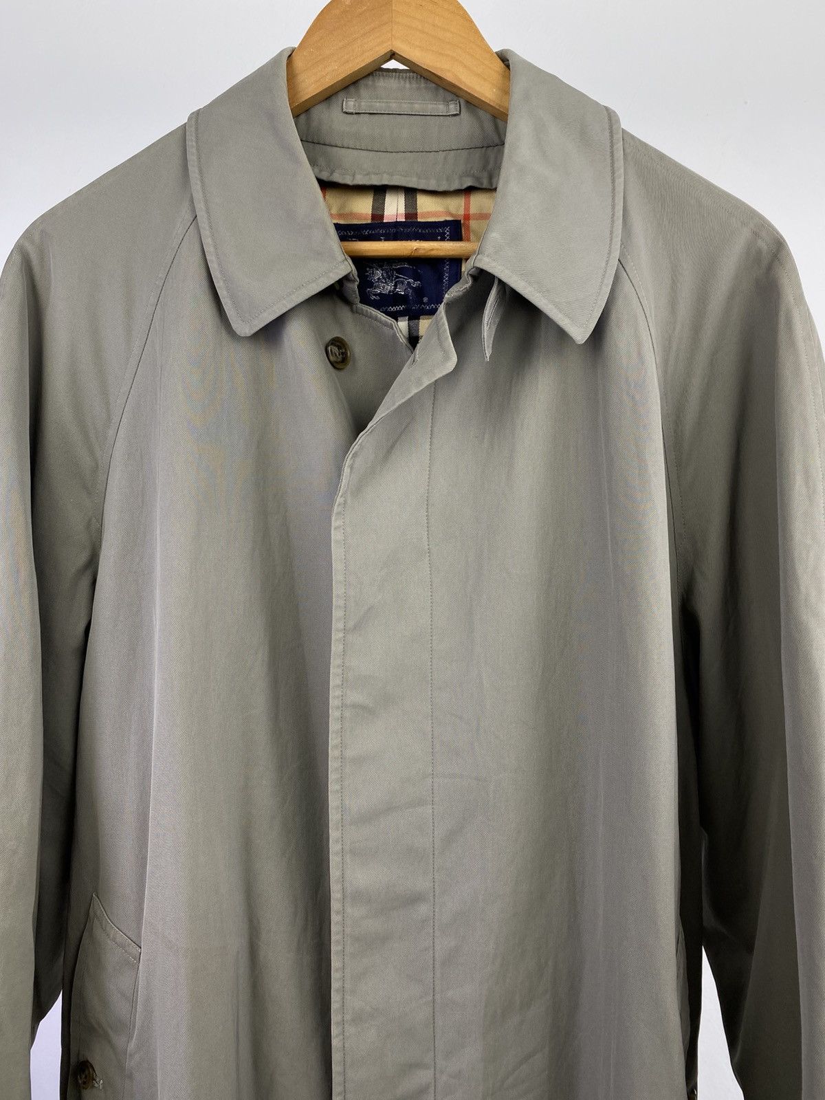 Burberry Vintage 90's Burberrys' Novacheck Lining Trechcoat Size US L / EU 52-54 / 3 - 2 Thumbnail