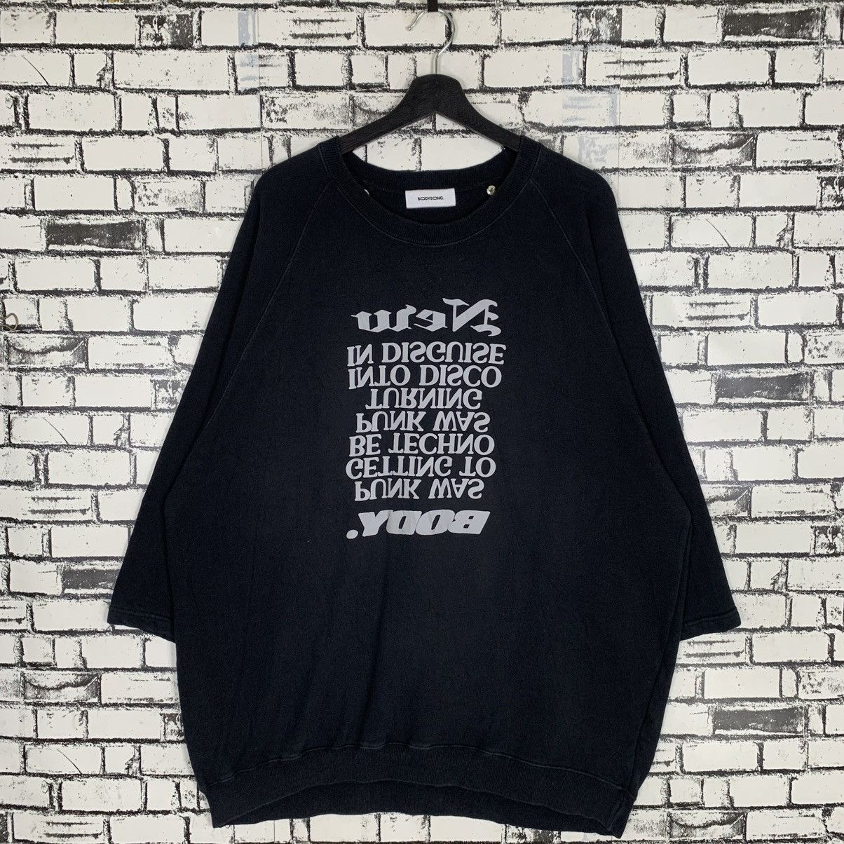 Designer × New Era × Vintage Vintage New Era Body Song Sweatshirt Large Saiz Size L / US 10 / IT 46 - 1 Thumbnail