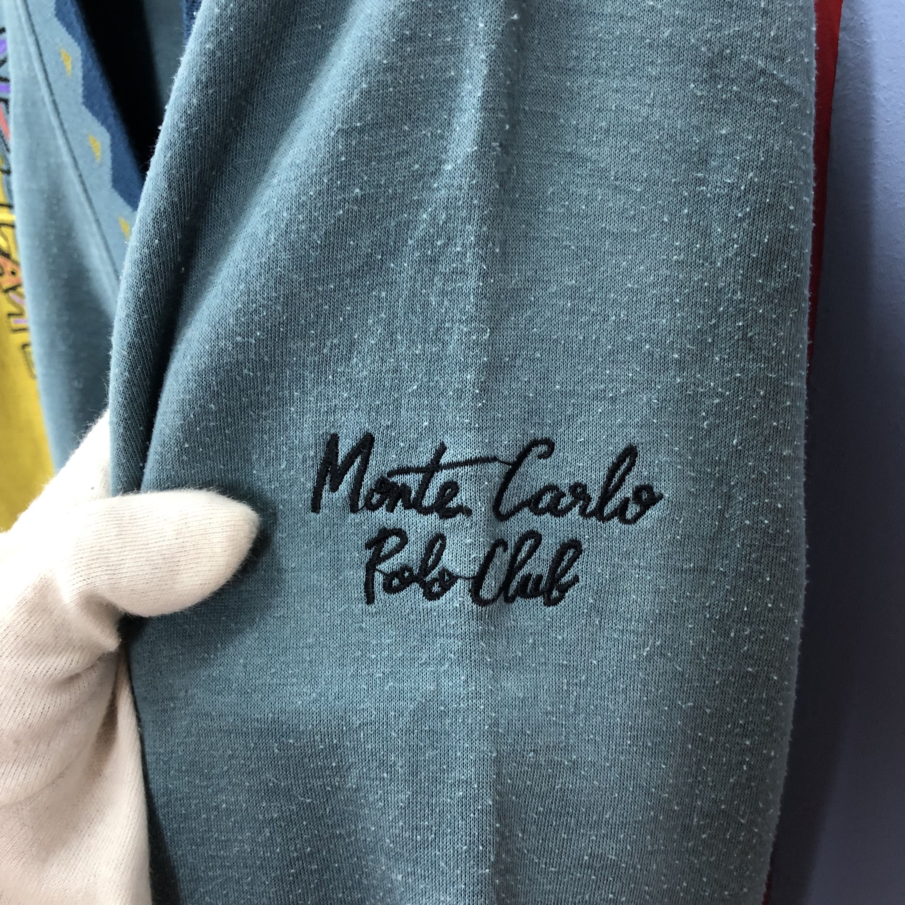 Other MONTE CARLO POLO CLUB Button Sweatshirt #1679/05 Size US L / EU 52-54 / 3 - 4 Thumbnail