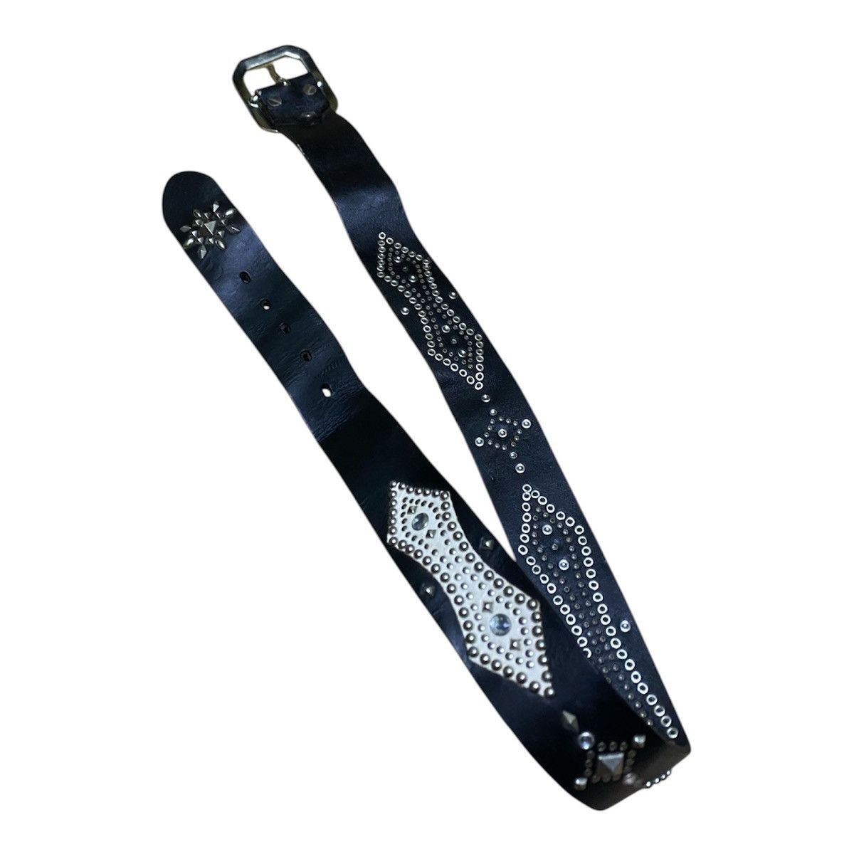 Murder License MURDER LICENSE Leather Studded Belt Size ONE SIZE - 4 Thumbnail