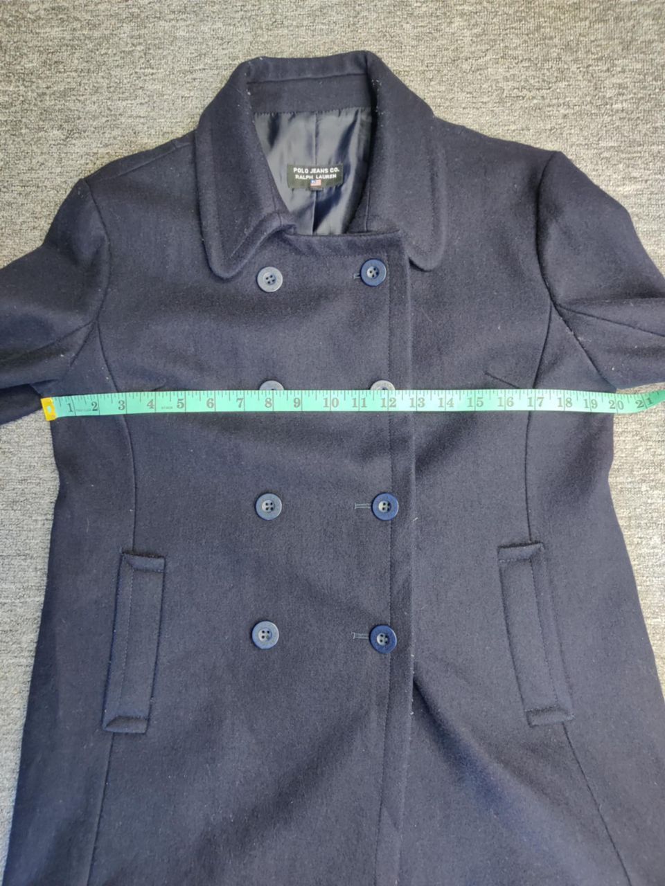 Polo Ralph Lauren Vintage Polo Jeans Ralph Lauren Wool Double Breasted Coat Size US L / EU 52-54 / 3 - 13 Thumbnail
