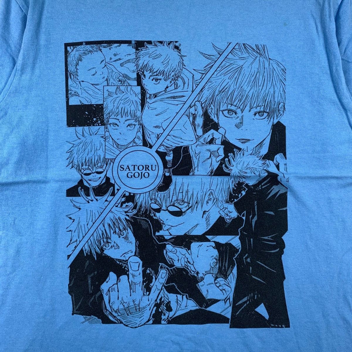 Vintage JUJUTSU KAISEN Satoru Gojo Character FictionJapanese T-Shirt Size US M / EU 48-50 / 2 - 3 Thumbnail