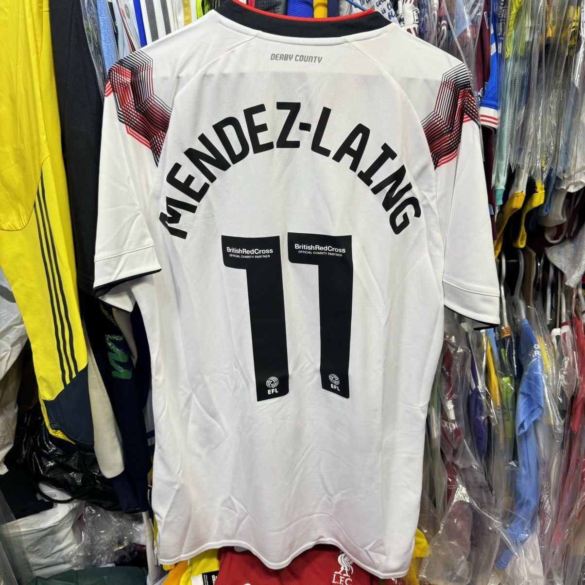 Umbro Derby county 23/24 home shirt #11 Mendez-Laing (bnwt) Size US M / EU 48-50 / 2 - 2 Thumbnail